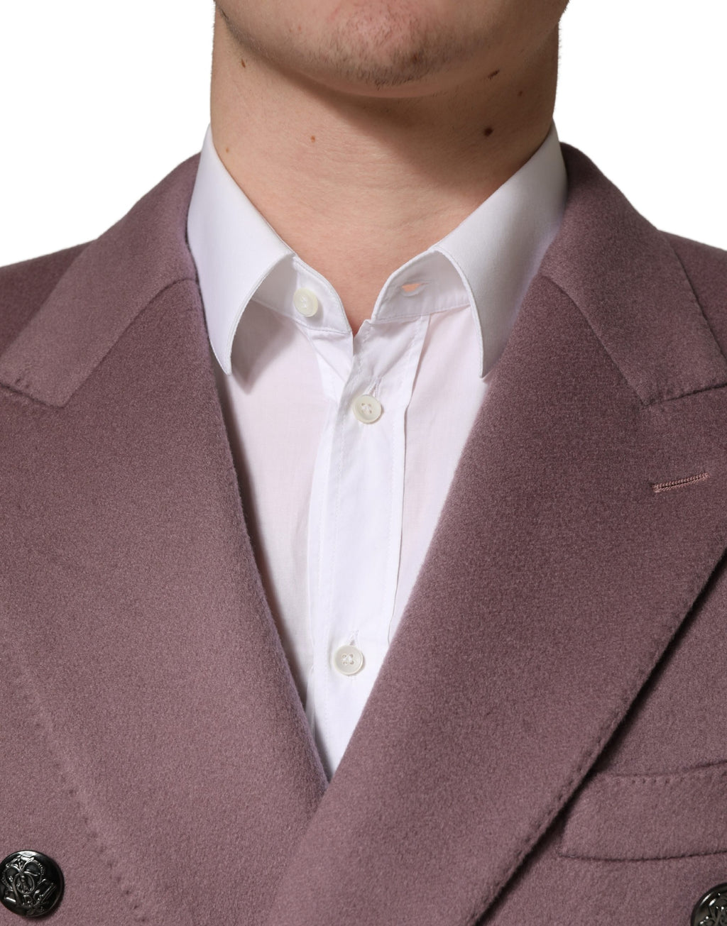 Manteau trench pour homme Dolce & Gabbana marron à double boutonnage, longueur mi-temps, style élégant et classique.