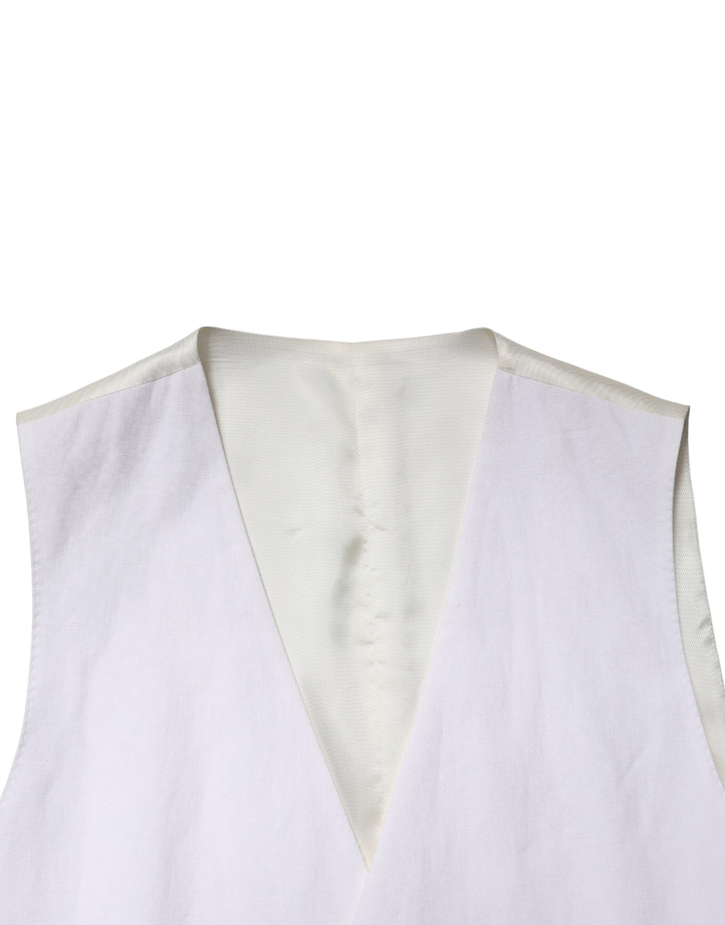 Costume homme blanc Dolce & Gabbana SARTORIA en lin pour occasions formelles, veste et pantalon élégants.