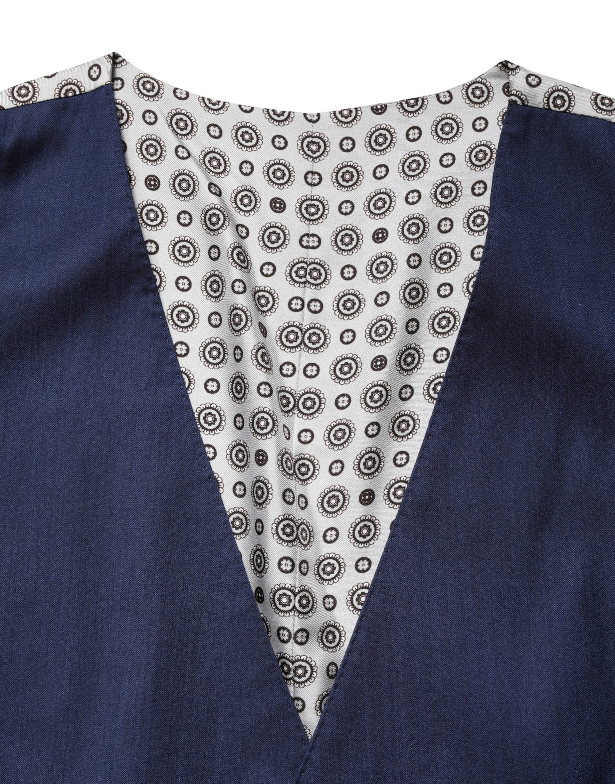Gilet formel en laine bleu marine de Dolce & Gabbana, veste sans manches élégante pour hommes.