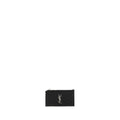 Saint Laurent Black Calf Leather Bos Taurus Wallet