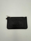 Chanel CHANEL Lamb Leather Coin Purse/Card Holder