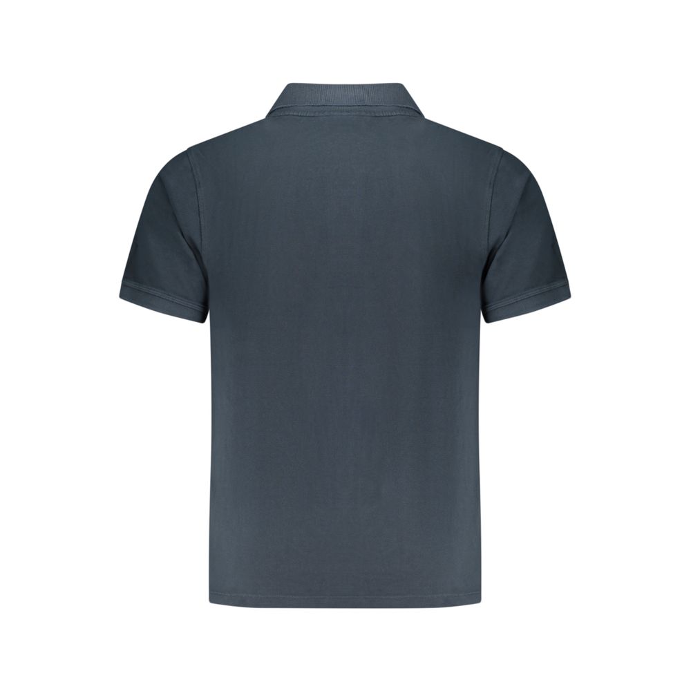 Pantalon de jogging pour homme Pepe Jeans en coton bleu, style décontracté et confortable.