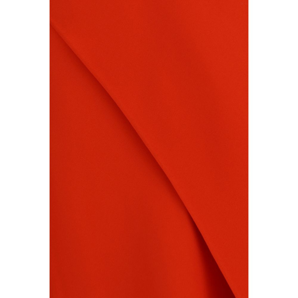 Robe décontractée en soie multicolore de Balenciaga, coupe fluide et élégante, avec un motif vibrant et confortable.