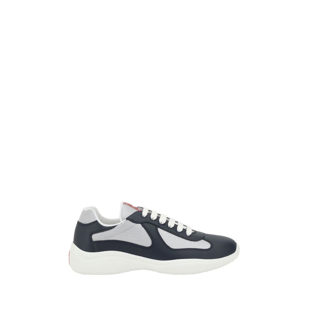 Prada blaue Sportschuhe aus Polyamid