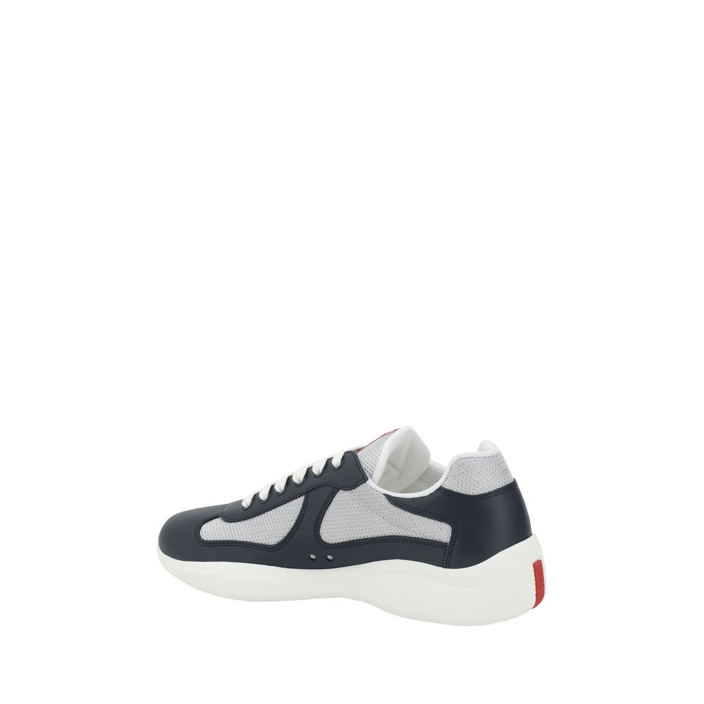 Prada blaue Sportschuhe aus Polyamid