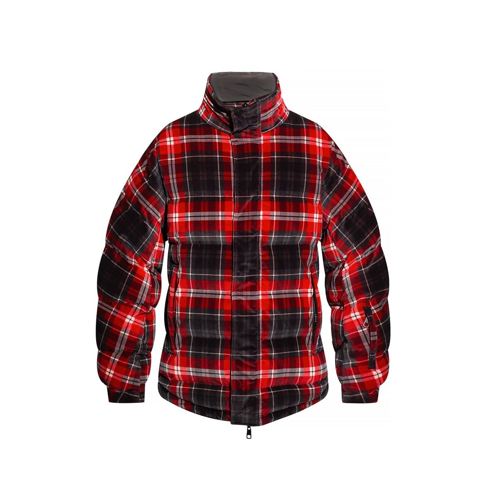 Veste bomber noire en coton de Dolce & Gabbana, style élégant et moderne, vue de face sur un fond neutre.
