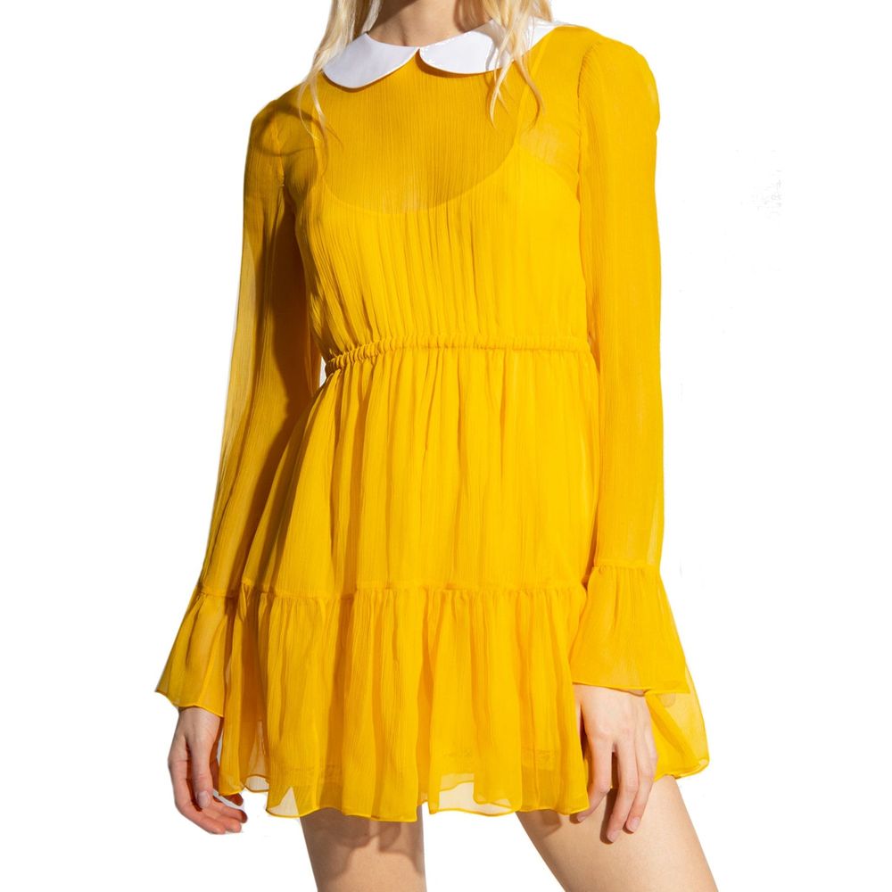 Robe décontractée en acétate bicolore Gucci, style élégant avec coupe moderne et détails sophistiqués.