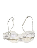 Sous-vêtements Dolce & Gabbana blanc à balconnet avec armatures, semi-rembourré, pour un maintien élégant et confortable.