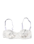 Soutien-gorge balconnet blanc Dolce & Gabbana avec armatures, demi-rembourrage et design élégant pour lingerie raffinée