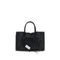 Balenciaga schwarze Lammfell-Schultertasche Ovis Aries Aries