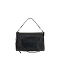 Balenciaga Schultertasche aus schwarzem Lammleder Ovis Aries Aries