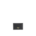 Prada Black Calfskin Cardholder
