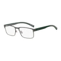 Hugo Boss Brille aus grauem Stahl und Aluminium (Fassung)