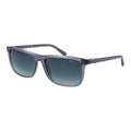 Lunettes de soleil gris en plastique de marque Guess avec monture élégante et design moderne.