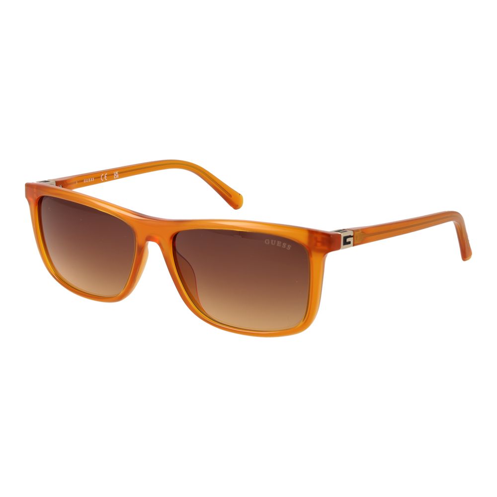 Guess orangefarbene Sonnenbrille aus Kunststoff