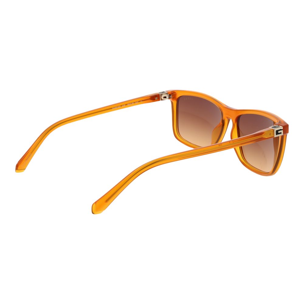 Guess orangefarbene Sonnenbrille aus Kunststoff