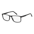 Monture de lunettes en polyamide noire de Tommy Hilfiger, vue en gros plan, élégante et moderne.