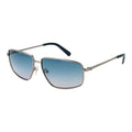 Lunettes de soleil en métal argenté Guess, style tendance, avec monture fine et verres foncés, pour un look élégant.