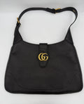 Sac à bandoulière ou croisé Gucci Aphrodite noir avec détails élégants, en cuir de qualité et logo distinctif.