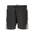 Boxers pour hommes Calvin Klein en polyester noir, coupe confortable et élégante, visible dans l'image.
