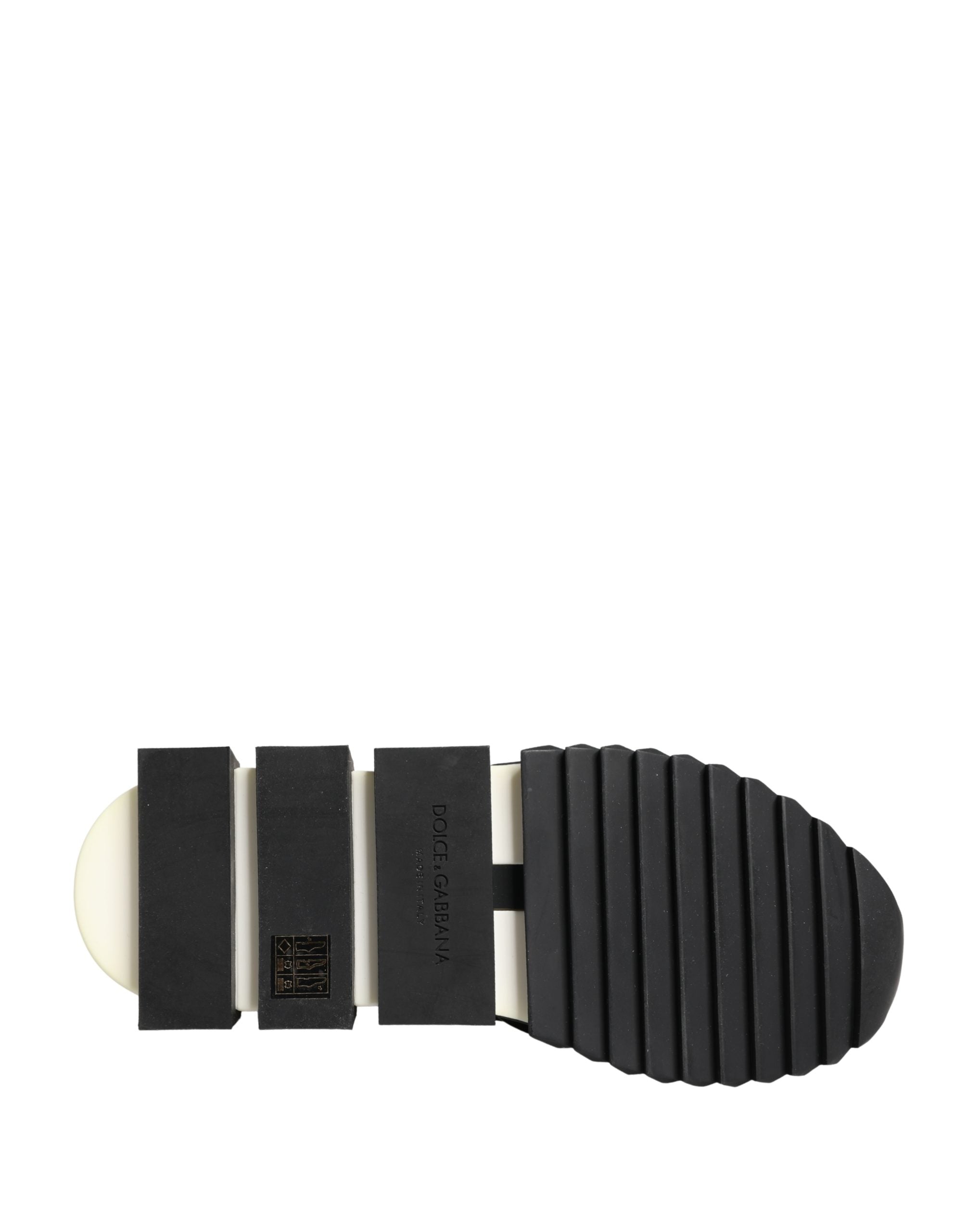 Chaussures de randonnée noires Dolce & Gabbana Sorrento en mesh, baskets de style trekking avec semelle robuste.