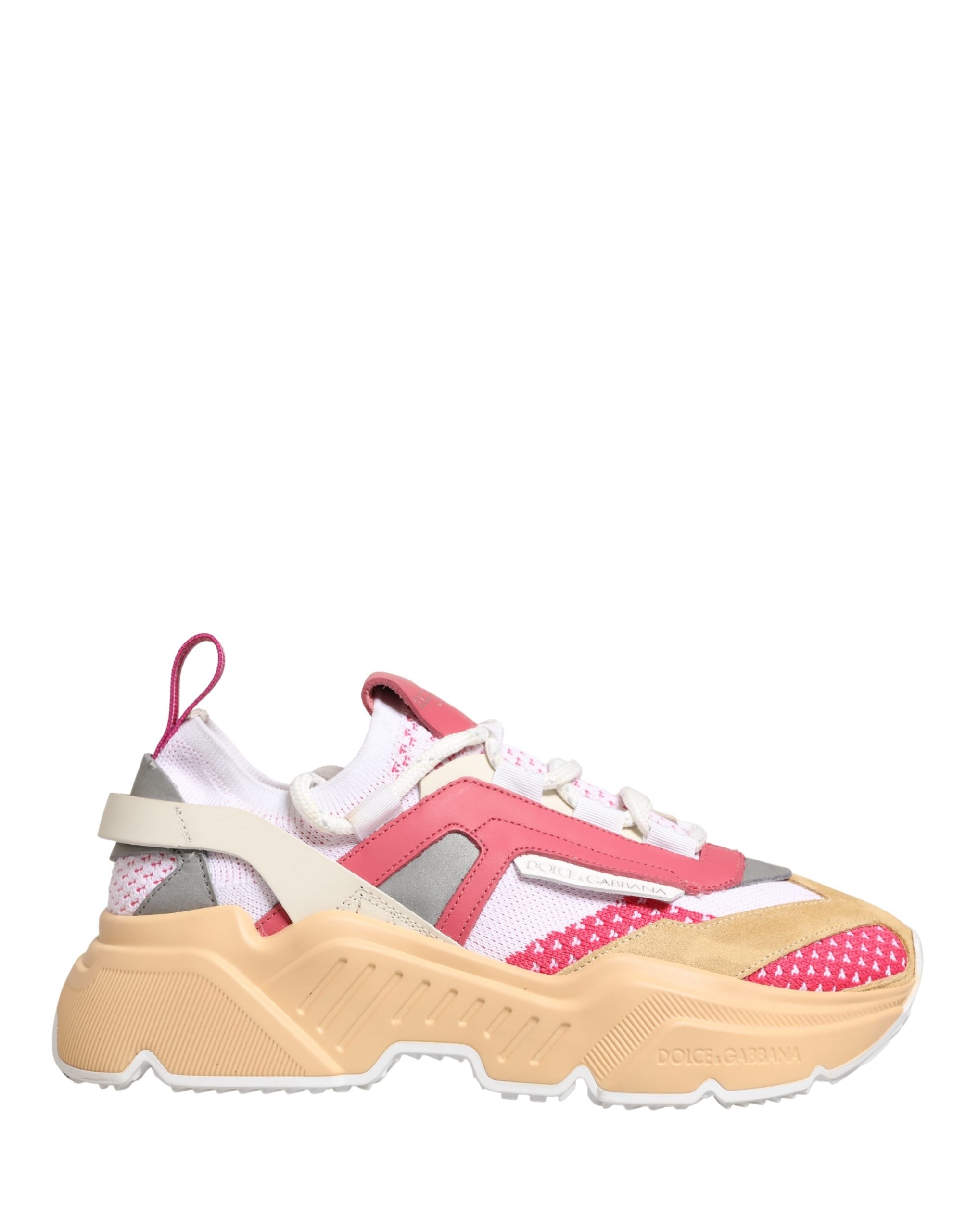 Chaussures basses Dolce & Gabbana Daymaster multicolores, sneakers low top avec design coloré et détails élégants.