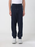 Pantalon de jogging en coton bleu Armani Exchange pour homme, style décontracté et confort pour l'entraînement ou la détente.