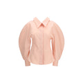 Chemise en coton multicolore Givenchy avec col classique et manches longues, détails modernes et logo discret.