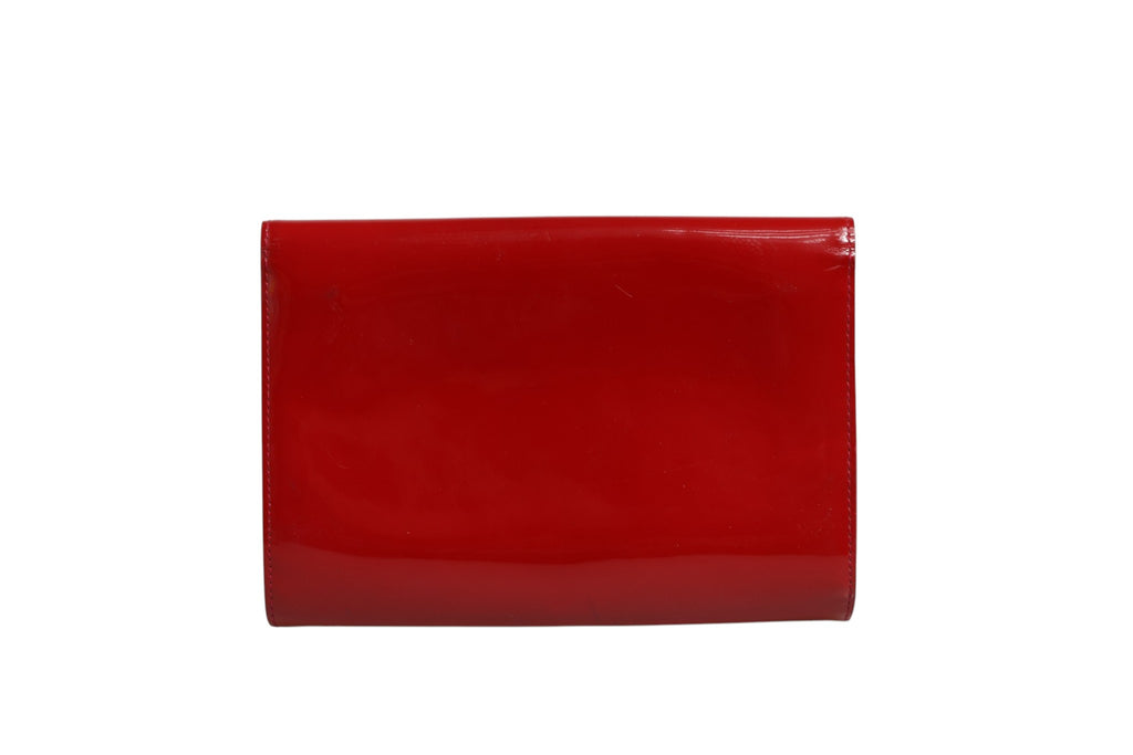 Louis Vuitton Louise PM Red Patent-Leder Wallet On Chain