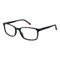 Monture de lunettes en polyamide bleue de Tommy Hilfiger avec design élégant et moderne, vue de face.
