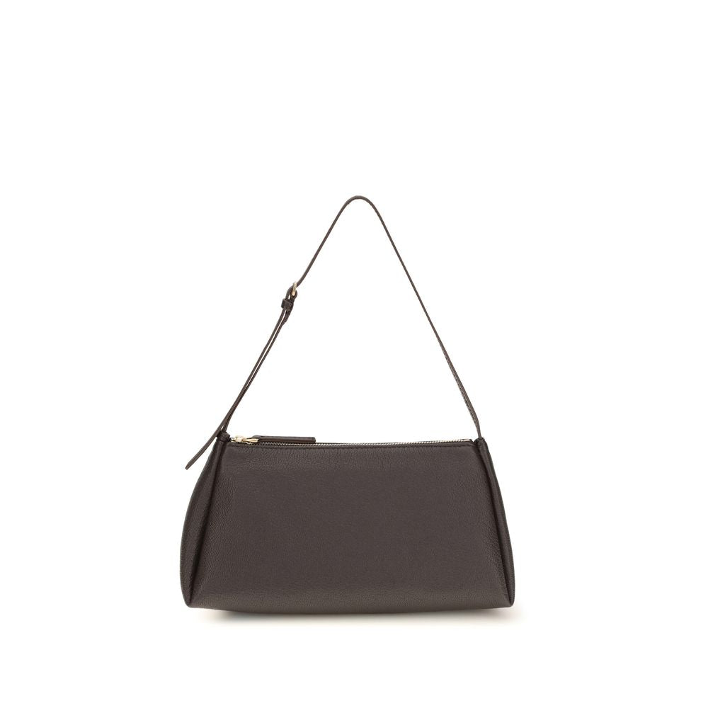 Sac à main Calvin Klein en cuir de veau marron Bos Taurus, élégant et spacieux, avec poignées et détails sophistiqués.