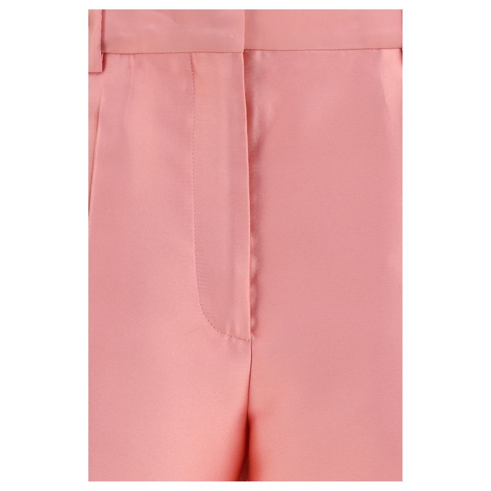 Pantalon décontracté multicolore en polyester de Calvin Klein, vue de face avec coupe confortable et détails modernes.