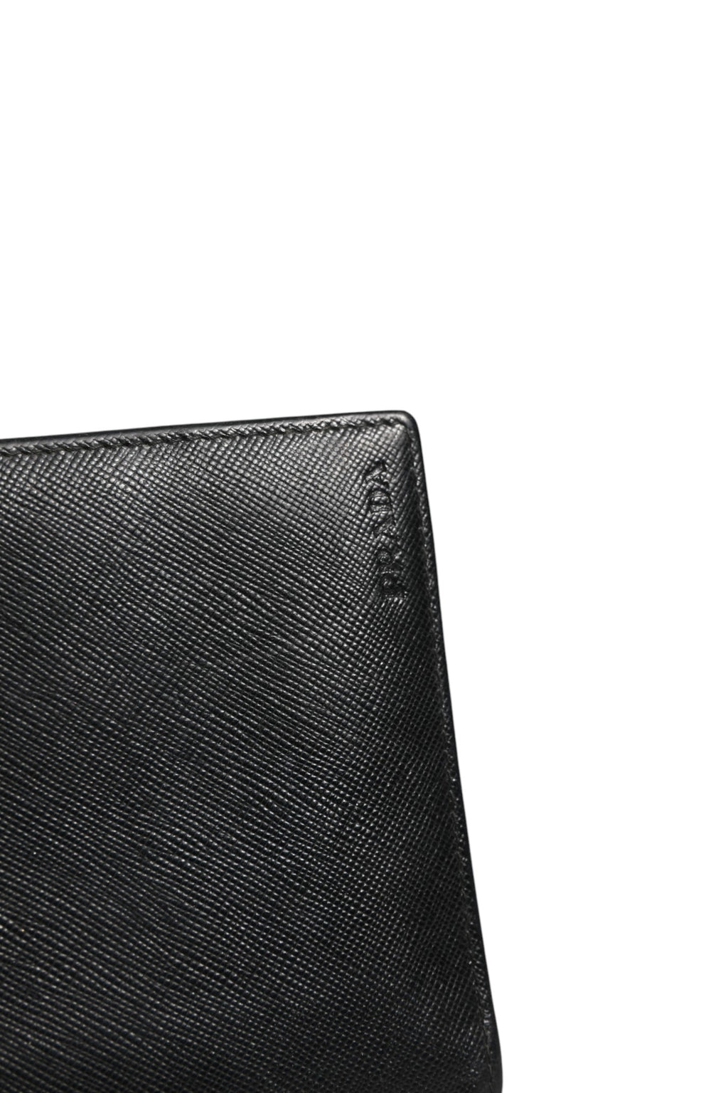 Prada Saffiano Leather Slim Card Holder Wallet