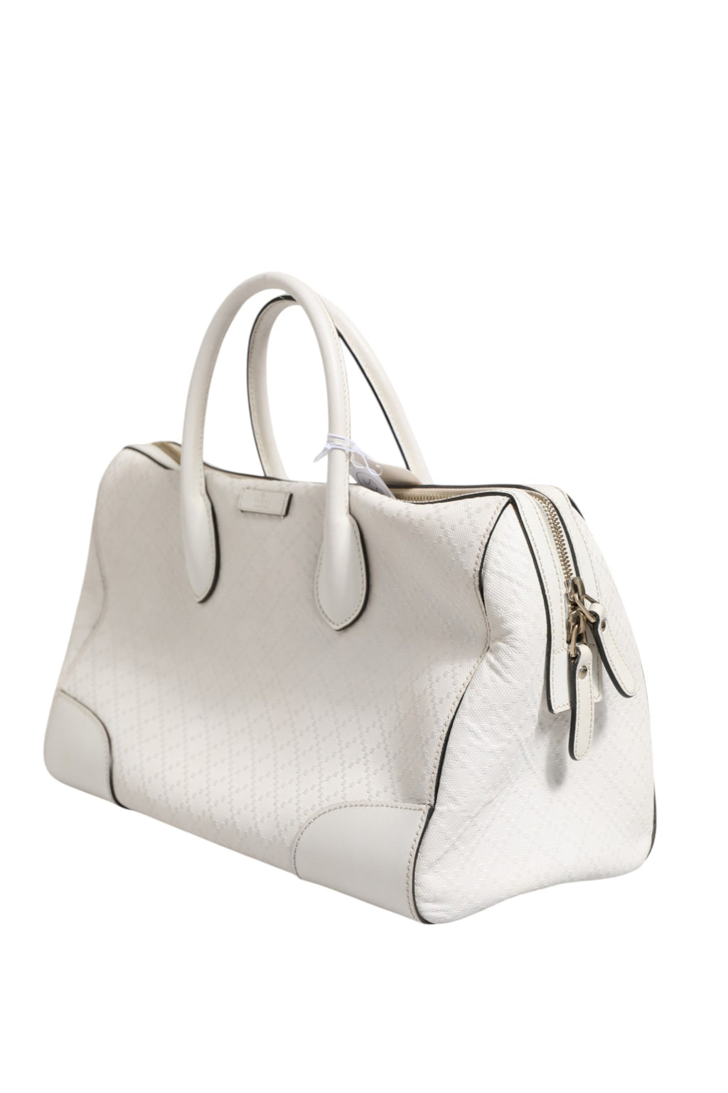 Gucci Boston Tasche aus Diamant-Leder, mittelgroß