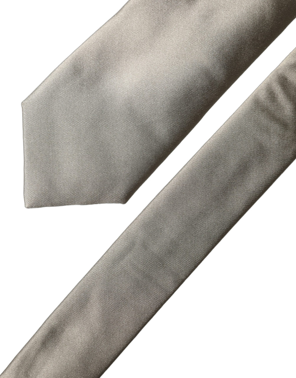 Dolce & Gabbana White Tattoo Floral Silk Adjustable Men Tied Necktie Tie