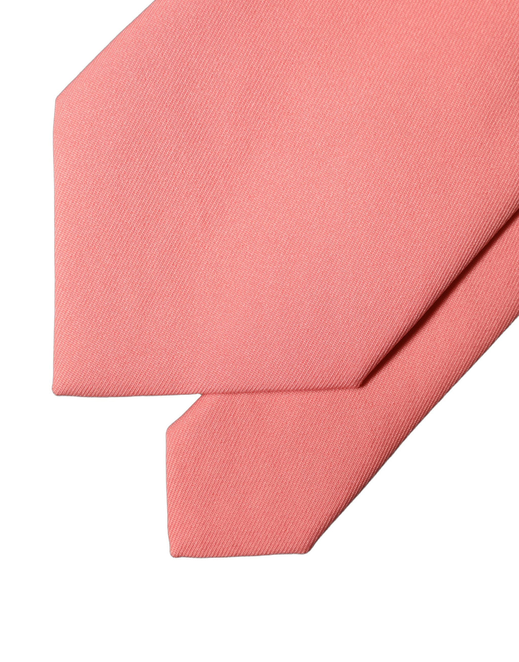Dolce & Gabbana Coral Pink Polyester Adjustable Women Tied Necktie Tie