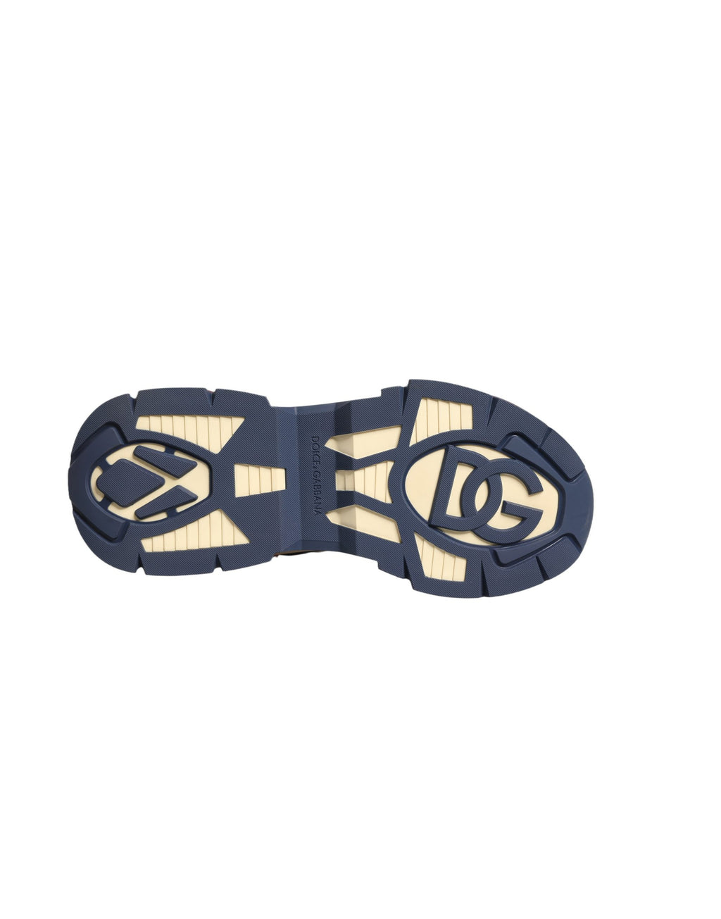 Chaussures sneakers basses multicolores Dolce & Gabbana Airmaster pour homme, vue de face.