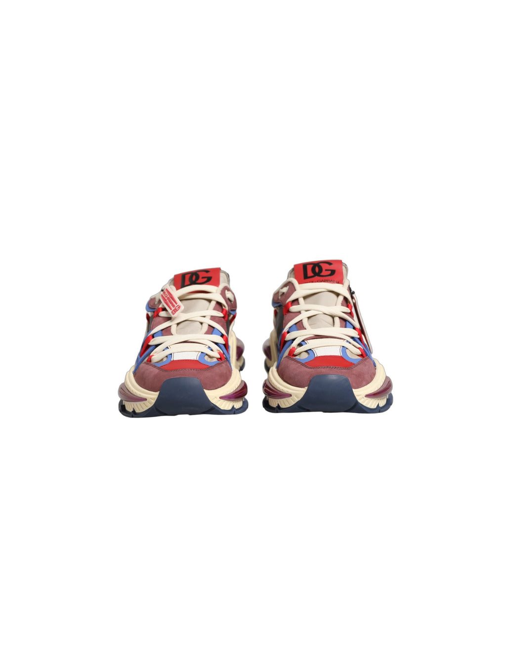 Chaussures sneakers basses multicolores Dolce & Gabbana Airmaster pour homme, design tendance et coloré.