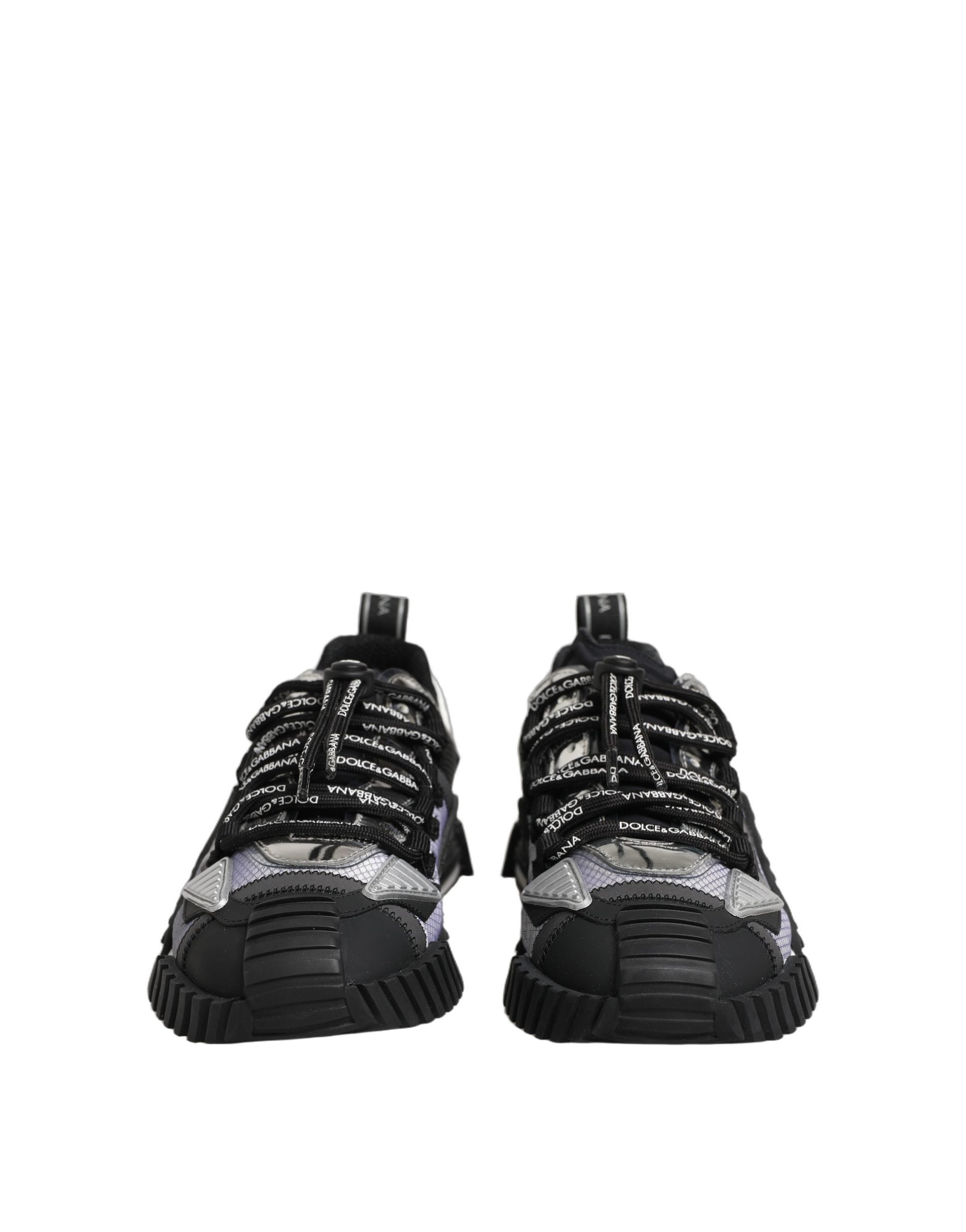 Chaussures sneakers basses multicolores Dolce & Gabbana pour hommes, style décontracté et tendance.