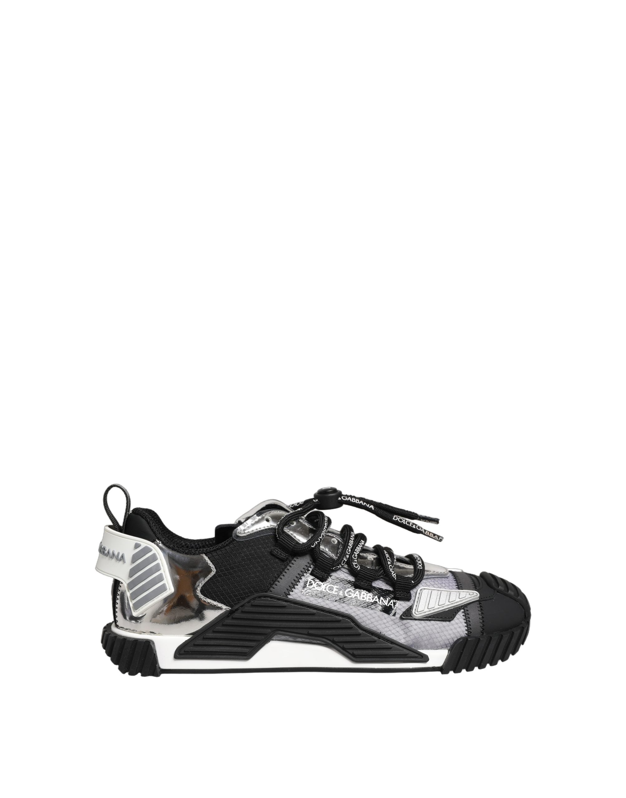 Sneakers bass Dolce & Gabbana NS1 pour homme, multicolores, design moderne avec semelle blanche.