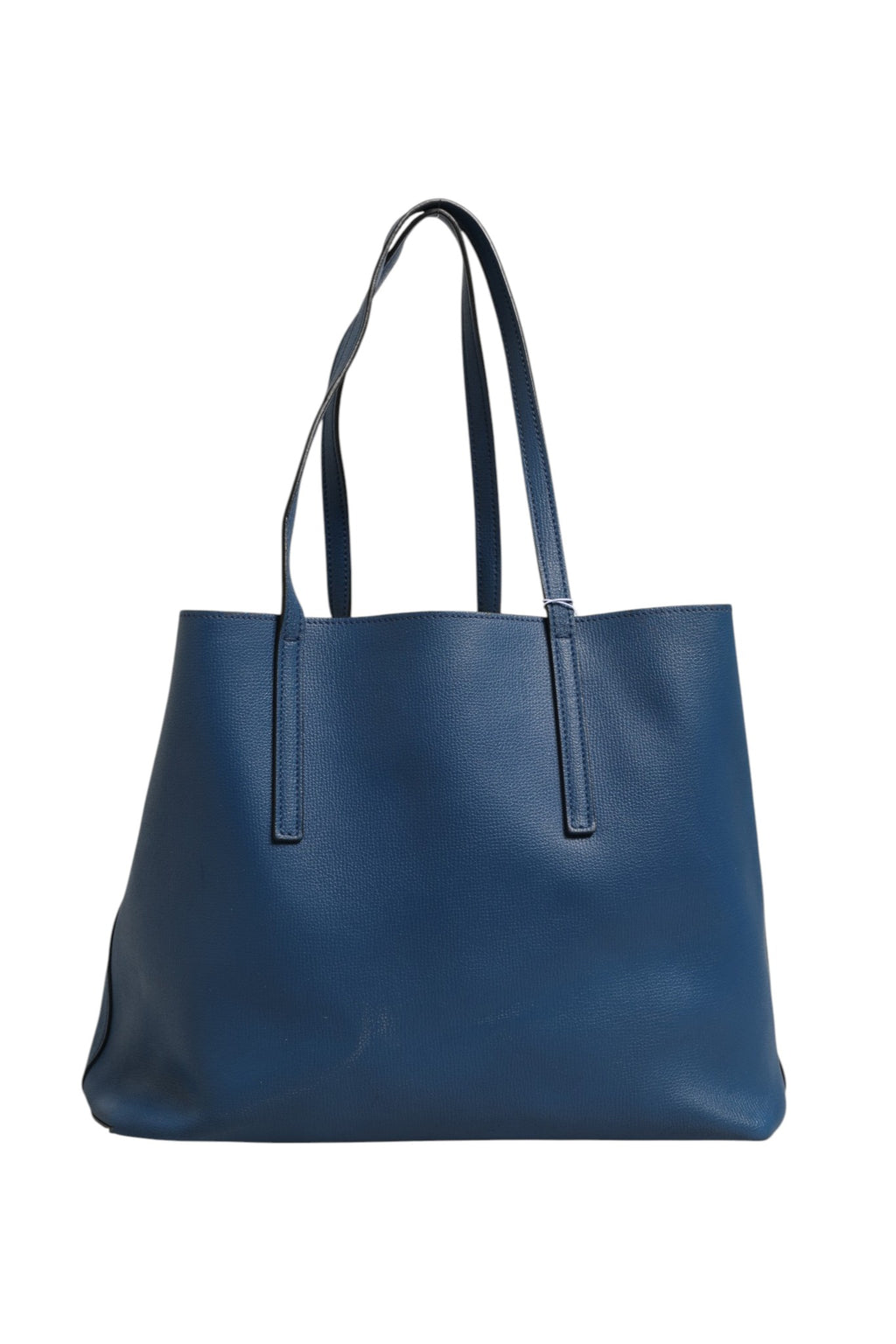 Fendi Ledershoppingtasche Marineblau