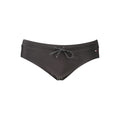 Caleçons pour hommes Tommy Hilfiger en polyester noir, avec design classique et logo visible à la ceinture.