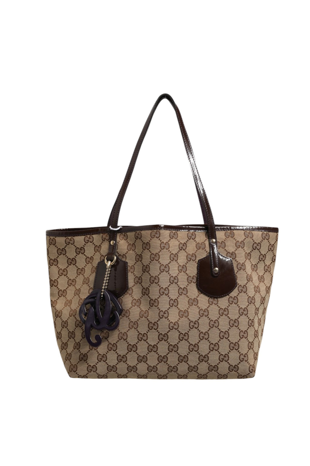 Gucci Beige Canvas Medium Jolie Charm Tragetasche
