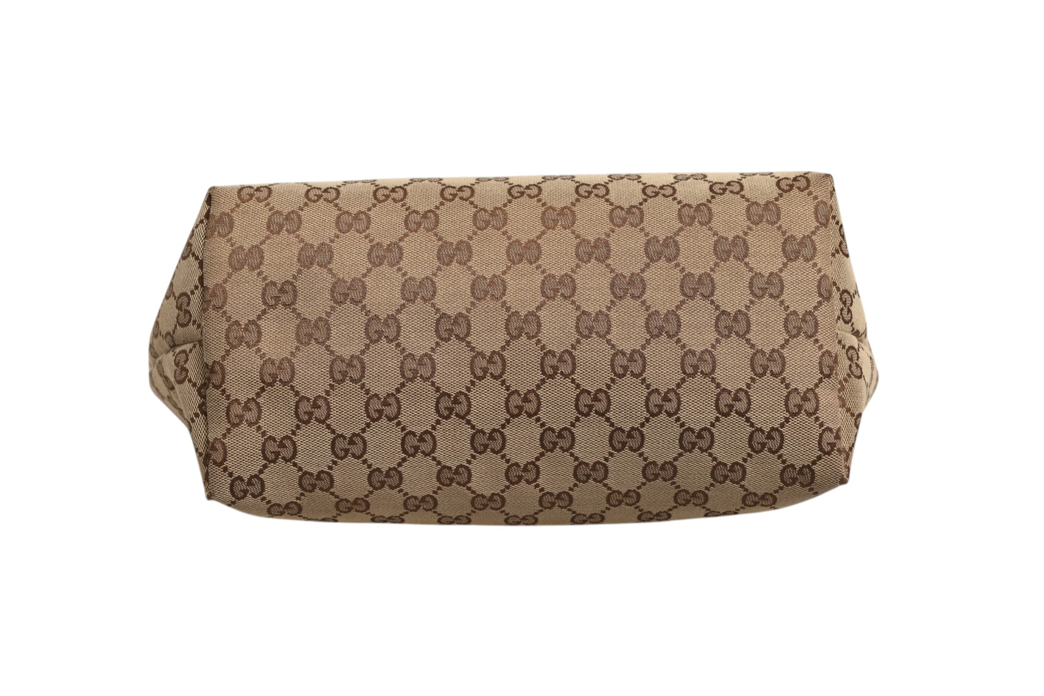 Gucci Beige Canvas Medium Jolie Charm Tote Bag