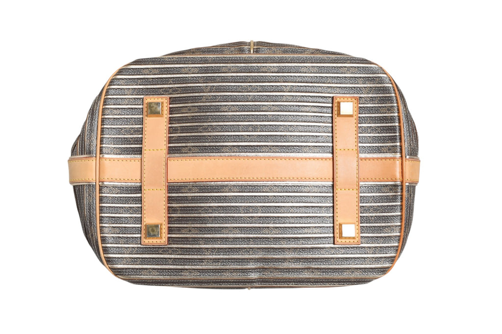 Sac à main Louis Vuitton Eden Neo en toile Monogram Argent édition limitée, avec poignées en cuir et détails élégants.