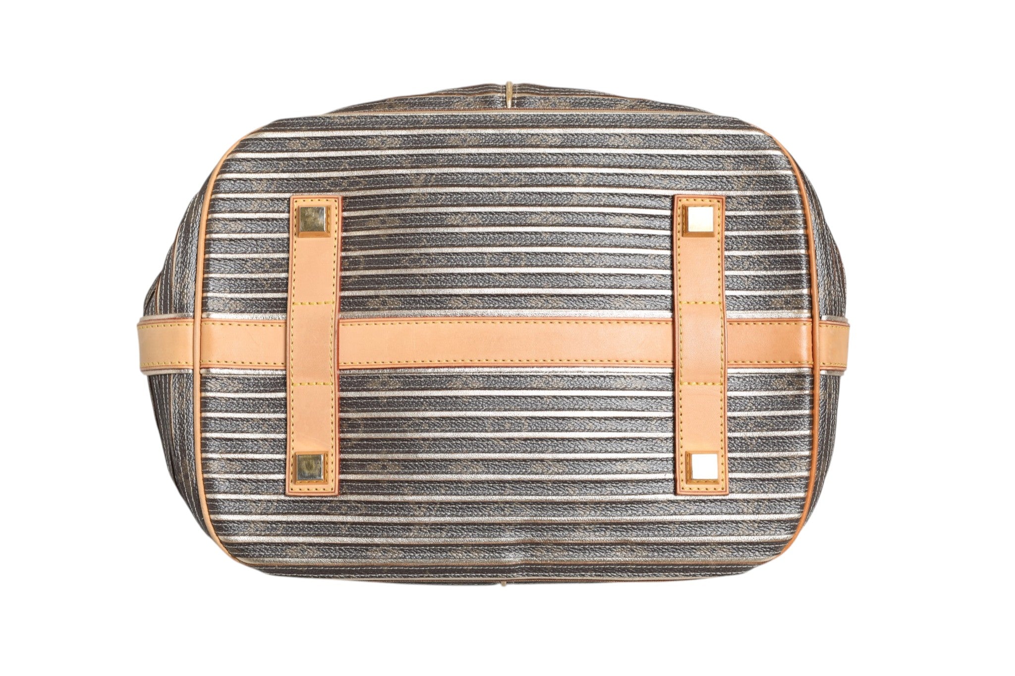 Sac à main Louis Vuitton Eden Neo en toile Monogram Argent édition limitée, avec poignées en cuir et détails élégants.