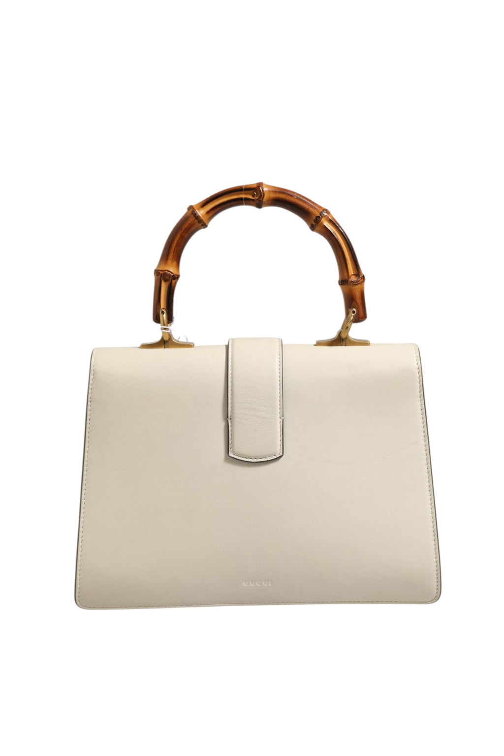 Sac à main Gucci Dionysus en cuir colorblock avec poignée en bambou, style élégant et sophistiqué.