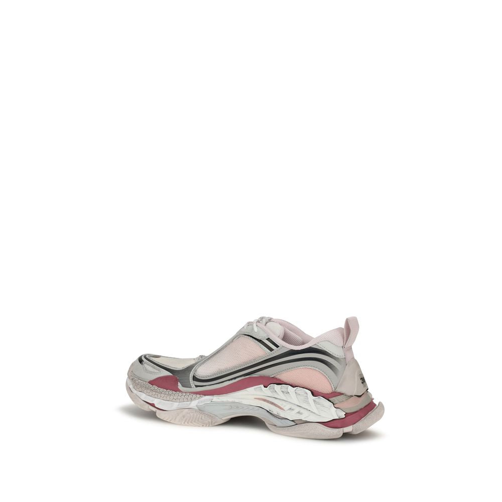 Chaussures de sport Balenciaga en polyéthylène multicolore, baskets athlétiques modernes avec design coloré et tendance.