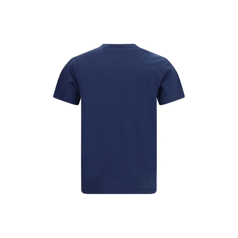 T-shirt en coton bleu de la marque Kenzo, coupe classique et logo Kenzo visible à l'avant, pour un style décontracté.
