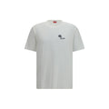 T-shirt blanc en coton de la marque Kenzo, coupe classique avec logo discret sur la poitrine.